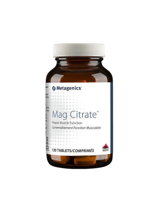 Mag Citrate - 120 Comprimés - Metagenics - Metagenics