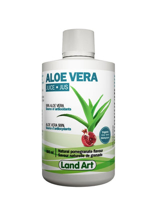 Aloe Vera - Jus - 500ml - Pomme-Grenade - Land Art - Land Art