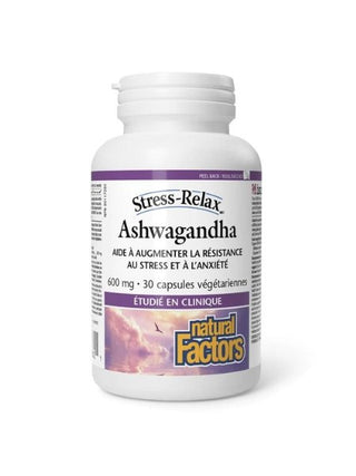 Ashwagandha - 600mg - 30 caps - Natural Factors - Natural Factors