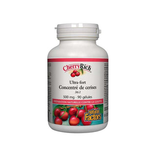 CherryRich- 500mg- 90 gélules- Natural Factors - Default - Natural Factors