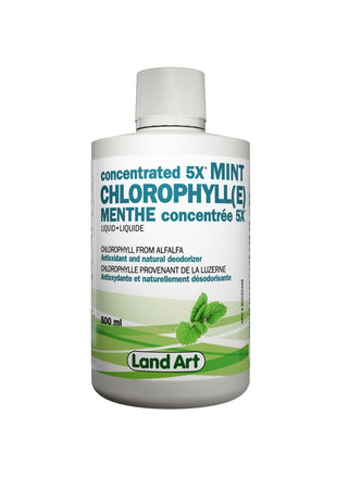 Chlorophylle concentrée 5X - 500ml - Land Art - Menthe Verte - Land Art