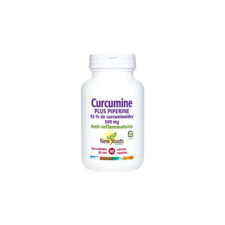 Curcumine + Piperine 500mg - 90 caps- New Roots - New Roots Herbal