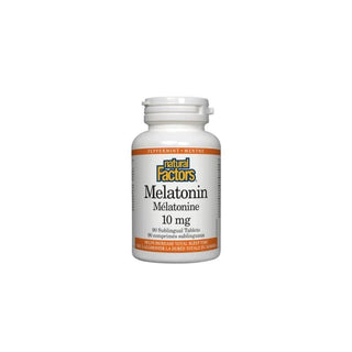 Mélatonine 10mg - 90 Comprimés - Natural Factors - Default - Natural Factors