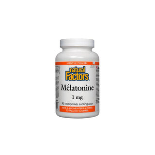 Mélatonine 1mg - 90 Comprimés - Natural Factors - Default - Natural Factors