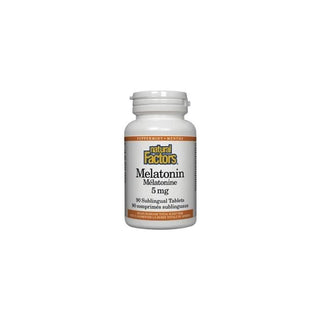 Mélatonine 5mg - 90 Comprimés - Natural Factors - Default - Natural Factors