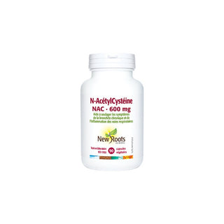N-AcétylCystéine - 600mg - 90 végécaps. - New Roots - New Roots Herbal