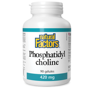 Phosphatidyl choline - 90 gélules - Natural Factors - Natural Factors