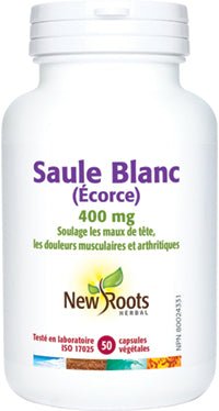 Saule Blanc (Écorce) - 400mg - New Roots - New Roots Herbal