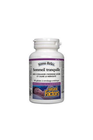 Sommeil tranquille - 90 Gélules - Natural Factors - Natural Factors