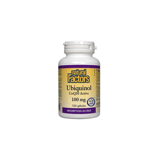 Ubiquinol CoQ10 Active 100mg - 120 Gél - Nat. Factors - Default - Natural Factors